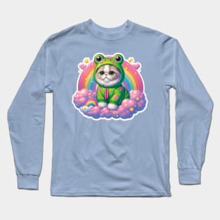 Froggy Cat Long Sleeve T-Shirt